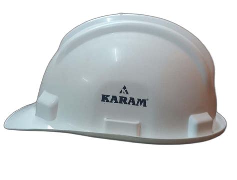 ABS White Karam Safety Helmet Model Name Number PN521 Size Medium