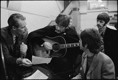 The 'Fifth Beatle' – 30 Vintage Photos of George Martin With The ...