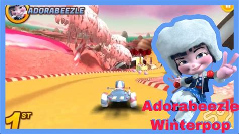 Sugar Rush Speedway Gameplay With Adorabeezle Winter Pop Sweet Ride