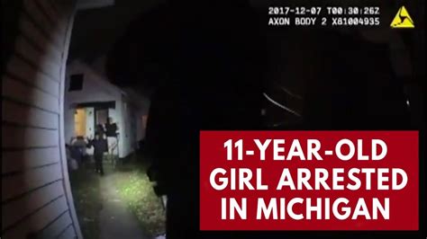 11 Year Old Girl Arrested In Grand Rapids Michigan Youtube