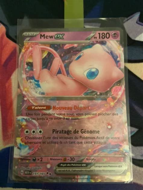 Carte PokÉmon Mew Ex 151165 Mew Ecarlate And Violet Pokémon 151 Fr Neuf Eur 1000 Picclick Fr