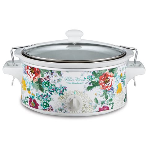 The Pioneer Woman Country Garden 6-Quart Portable Slow Cooker - Walmart.com