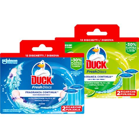 Disco Gel Wc Fresh Discs Fragranza X Ricariche Duck Pz Coop Shop