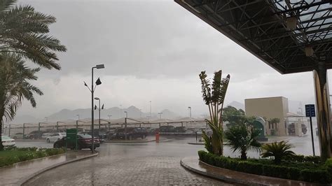 Heavy Rain In Makkah Today 12 08 2019 Haj Youtube