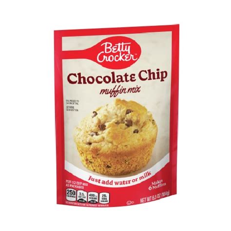 Betty Crocker Chocolate Chip Muffin Mix 184g Master Mac Food