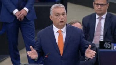 Fischi E Applausi A Strasburgo Scontro Tra Orban E Von Der Leyen