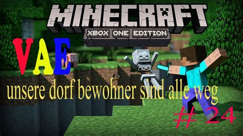 Minecraft Vae Unsere Dorf Bewohner Sind Alle Weg Youtube