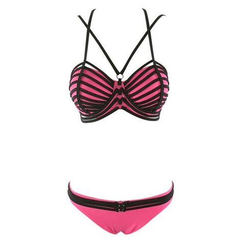 New Sexy Swimsuit Push Up Bikini Set High Waist Plus Size Swimwear