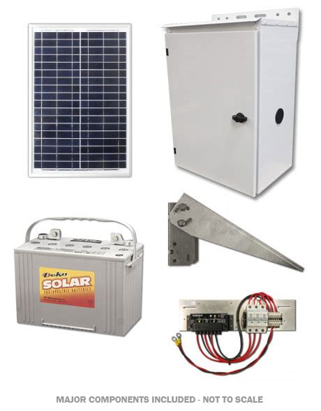 Watt Off Grid Solar Power Kit Ameresco Solar