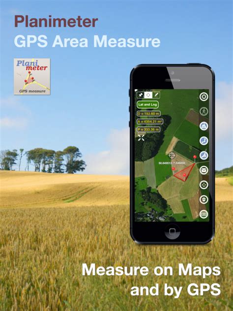 Planimeter Field Area Measure On Map Gps Track Apprecs