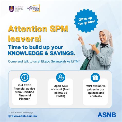 Asnb On Twitter Calling All Spm Leavers Level Up Your Savings Game