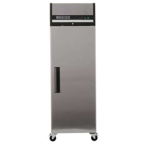 Maxx Cold X Series 23 Cu Ft Single Door Commercial Reach In Upright