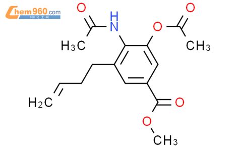 186801 06 9 Benzoic Acid 4 Acetylamino 3 Acetyloxy 5 3 Butenyl