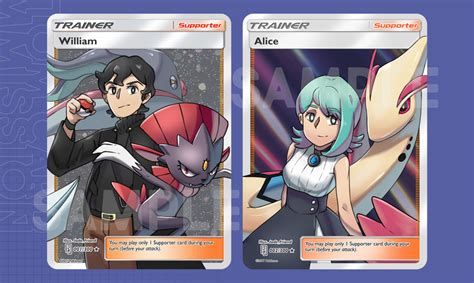 Custom Pokemon TCG Trainer Card - Artists&Clients