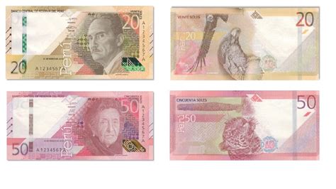 Bcrp Emite Billetes De S 20 Y S 50 Con Nuevos Diseños Revista Economía