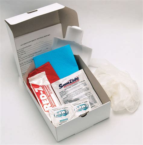 Medique Biohazard Spill Kit Box White 11c64848306 Grainger