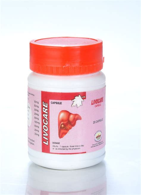 Herbal Liver Care Capsule For Clinical Packaging Type Bottle At Rs