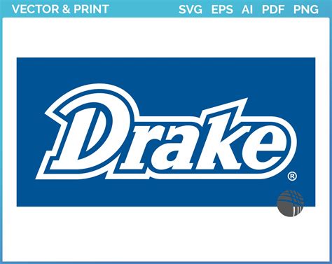 Drake Bulldogs Wordmark Logo 2015 College Sports Vector Svg Logo