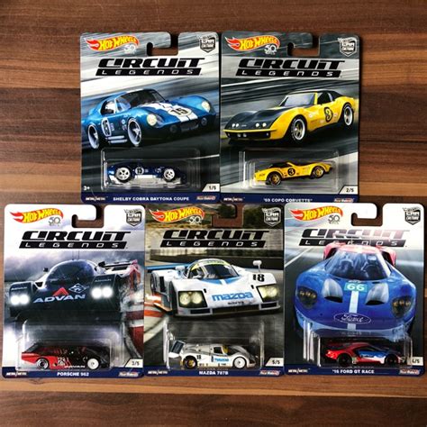 Hot Wheels Car Culture Circuit Legends Set Shopee Malaysia