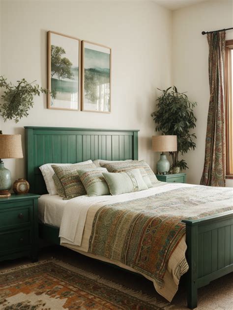 Get Serene and Stylish: Inspiring Green Bedroom Decor Trends! - Bedroom ...