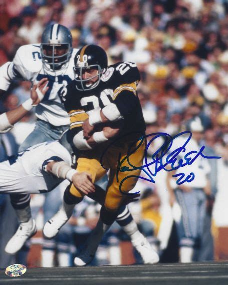 Autographed Rocky Bleier 8x10 Photo Pittsburgh Steelers Main Line Autographs