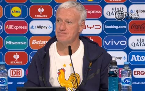 Deschamps explica cómo llega el equipo y habla del sistema y de la