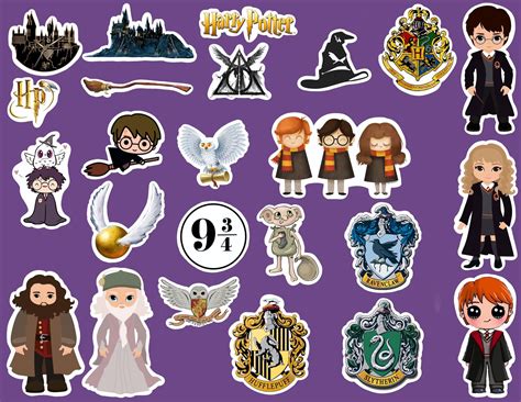 Harry Potter Stickers Printable