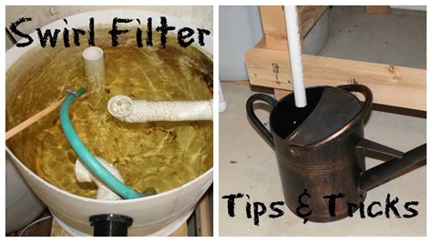 Aquaponics Swirl Filter Tips And Tricks YouTube