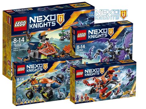 Some of the 2HY NEXO Knights Sets : r/lego