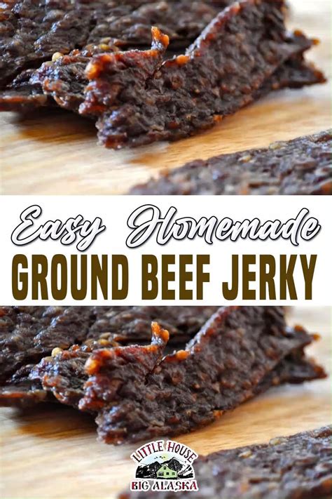 Easy Homemade Ground Beef Jerky Recipe Artofit