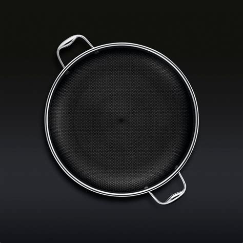 14" HexClad Hybrid Pan with Lid – Hexclad Cookware