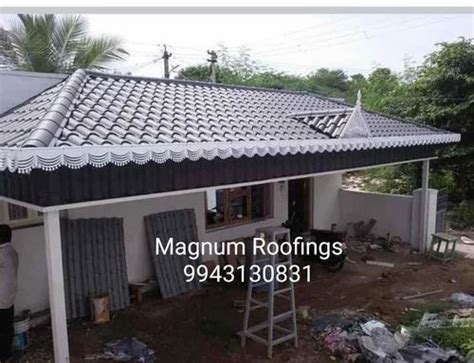 Steel Stainless Steel Kerala Style Roofing Shed Work At Rs 220 Square