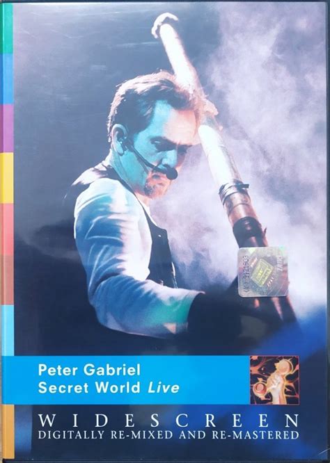 Peter Gabriel Secret World Live Dvd