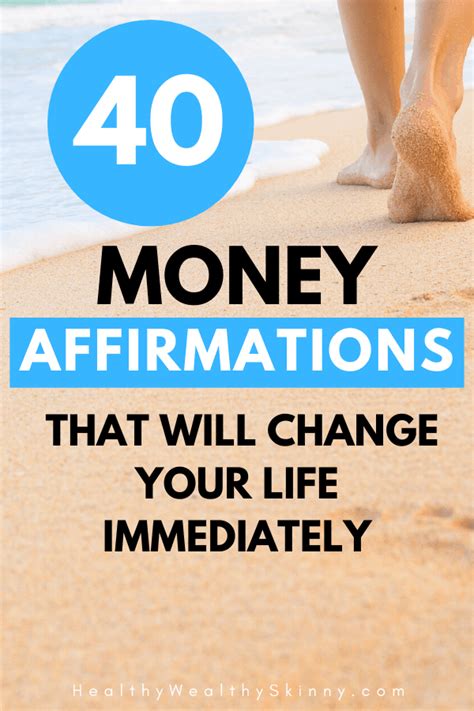 Money Affirmations Positive Affirmations To Attract Wealth Healthy