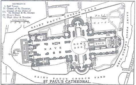 St Paul Cathedral Floor Plan - floorplans.click