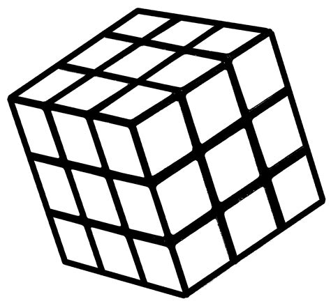 Черно Белый Кубик Рубика - 66 фото