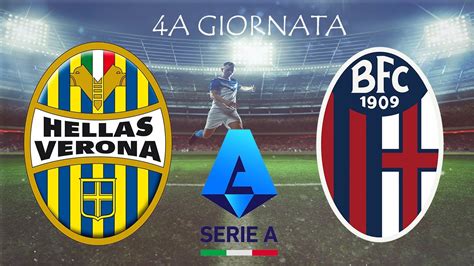 ⚽verona Bologna⚽4a Giornata ⚽ Fifa Serie A 2023 2024⚽live⚽ Youtube