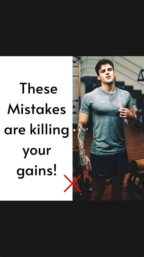 These Mistakes Are Killing Your Gains Gym Workouts For Men Workout