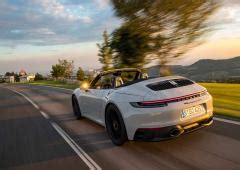 Fiche Technique Porsche 911 Cabriolet Carrera 4 GTS 2023