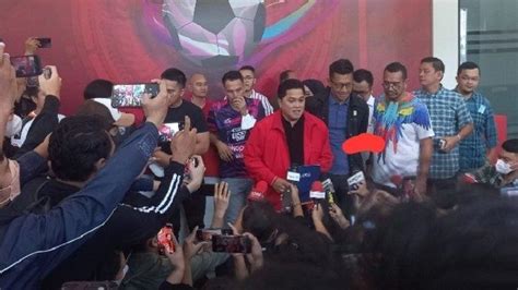 Maju Sebagai Calon Ketum PSSI Erick Thohir Jangan Ada Tangan Tangan