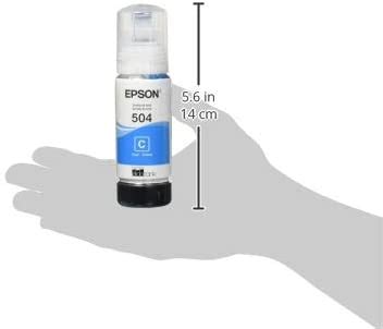 Refil De Tinta Original Epson Tanque Ecotank Ciano L