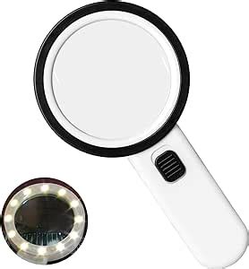 Loupe De Lecture X Loupe Eclairante Loupe Grossissante Avec Led