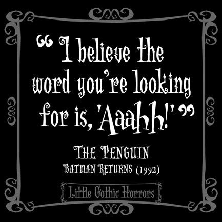 Batman Returns Penguin Quotes. QuotesGram