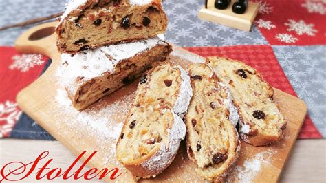 Delicious Christmas Stollen Recipe 德国圣诞传统美味 Saftiger