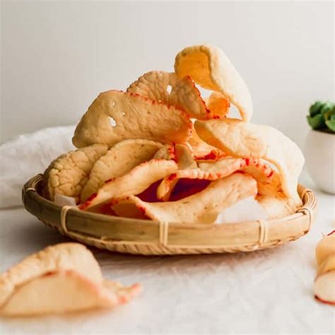 Prawn Crackers Shrimp Chips Keropok Sift Simmer