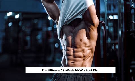 12 Week Ab Workout Plan Pdf For Strong Core And Six Pack