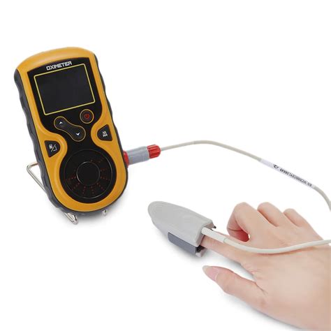 Infant Fingertip Pulse oximeter Handheld Pulse Oximeter Children Adult Heart Monitor Spo2 Probe ...