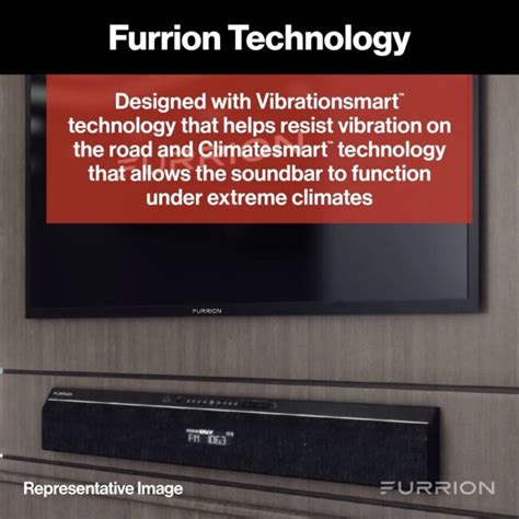 Furrion 2 1 Passive 12V RV Soundbar Speaker FSB24SA2C BL