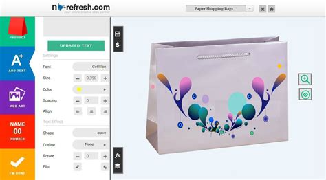 Custom Paper Shopping Bags Design Software To Design Bags Online