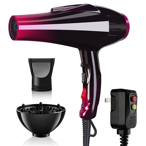 Amazon Professional Hair Dryer Ionic Blow Dryer With Diffuser